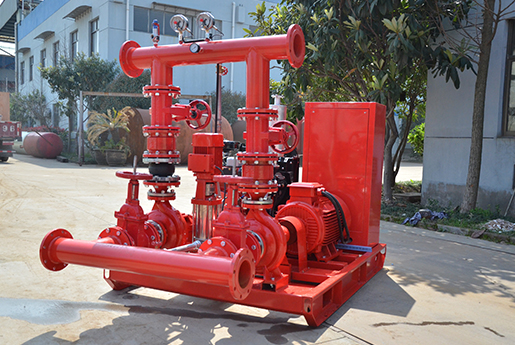 Fire pump installation, the use of these precautions